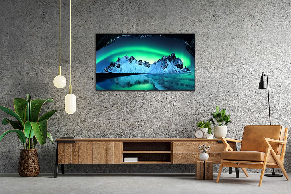 Android Tivi Aqua 4K 50 inch AQT50K800UG Màu Đen