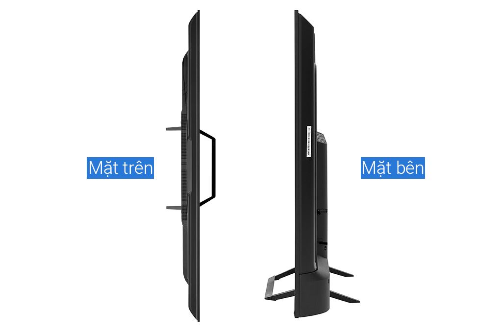 Google Tivi QLED Aqua 4K 55 inch AQT55S80EUX Màu Đen
