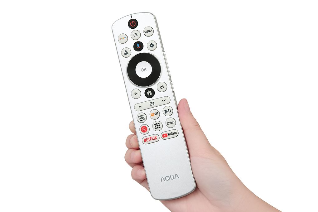 Google Tivi QLED Aqua 4K 65 inch AQT65S80EUX Màu Đen