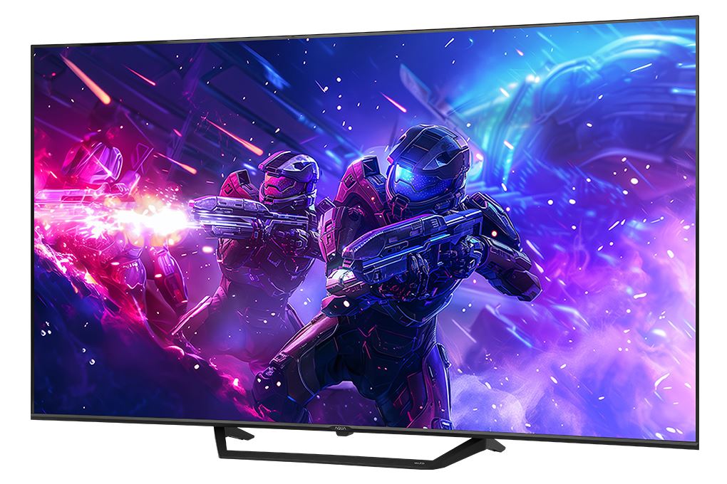 Google Tivi QLED Aqua 4K 65 inch AQT65S80EUX Màu Đen