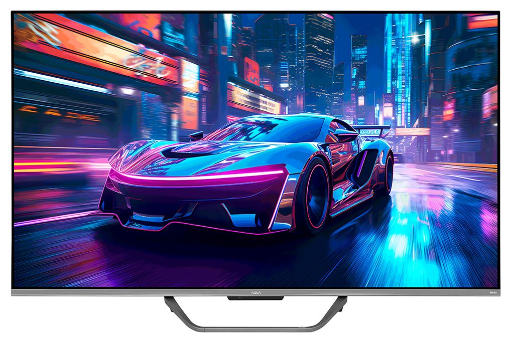 Google Tivi QLED Aqua 4K 55 inch AQT55S800UX Màu Đen