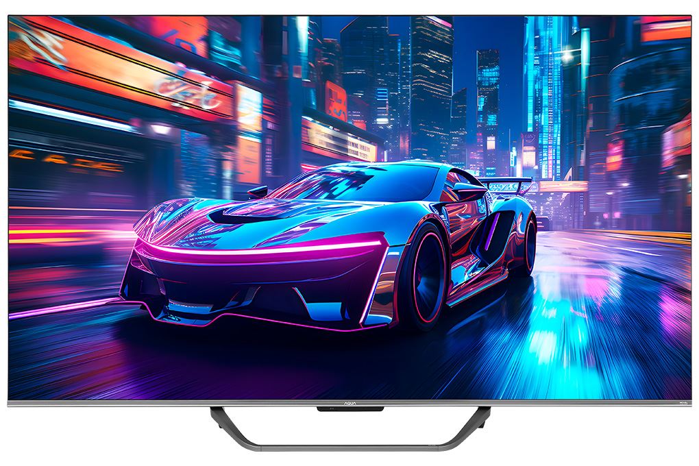 Google Tivi QLED Aqua 4K 65 inch AQT65S800UX Màu Đen