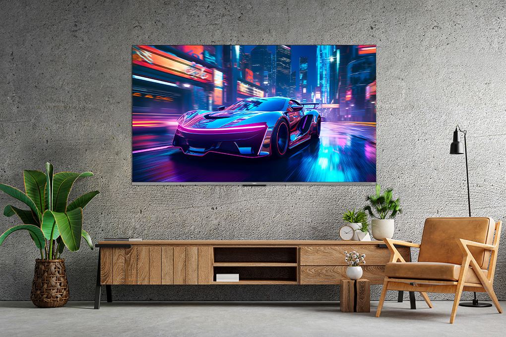 Google Tivi QLED Aqua 4K 65 inch AQT65S800UX Màu Đen
