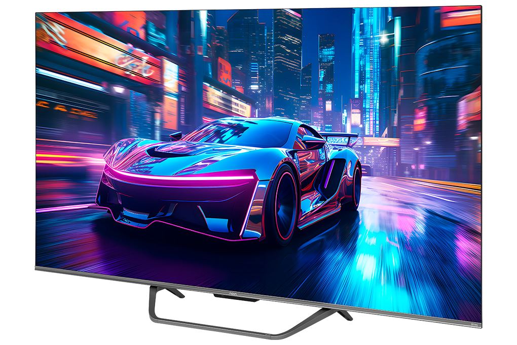 Google Tivi QLED Aqua 4K 65 inch AQT65S800UX Màu Đen