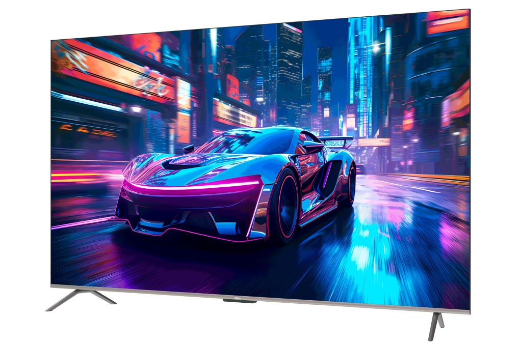 Google Tivi QLED Aqua 4K 75 inch AQT75S800UX Màu Đen