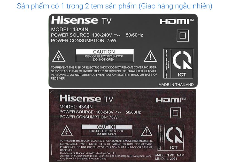 Android Tivi Hisense FHD 43 inch 43A4N - 12