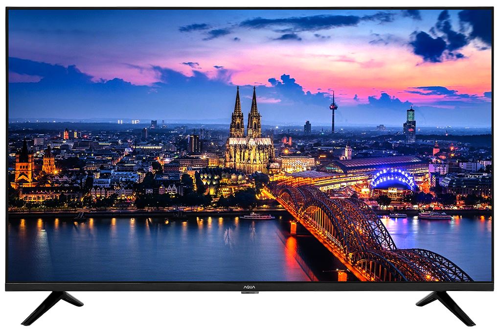 Android Tivi Aqua FHD 43 inch AQT43K800FG Màu Đen