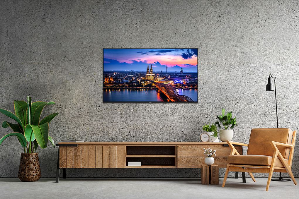 Android Tivi Aqua FHD 43 inch AQT43K800FG Màu Đen