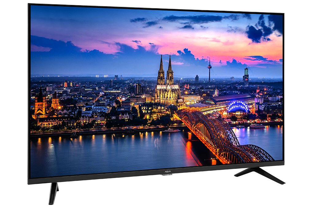 Android Tivi Aqua FHD 43 inch AQT43K800FG Màu Đen