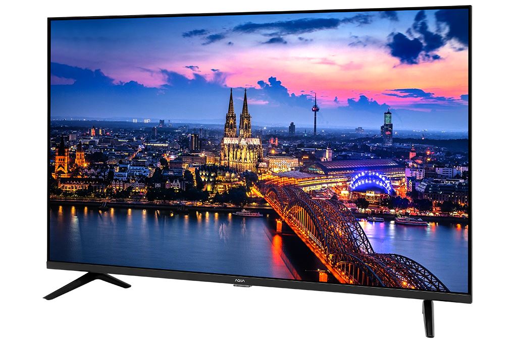 Android Tivi Aqua FHD 43 inch AQT43K800FG Màu Đen