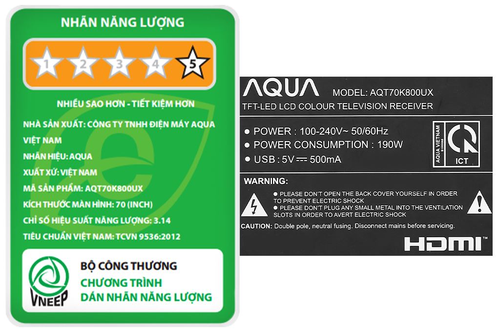 Google Tivi QLED Aqua 4K 70 inch AQT70K800UX - 12