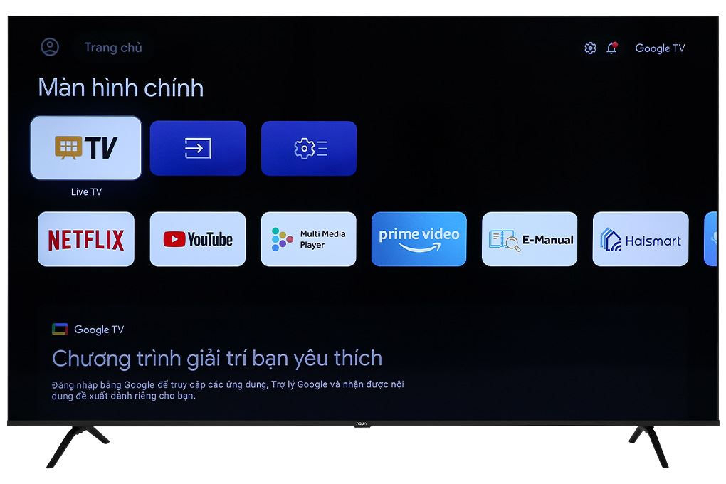Google Tivi QLED Aqua 4K 70 inch AQT70K800UX - 2