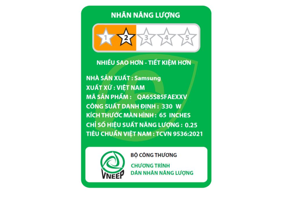 Smart Tivi OLED Samsung AI 4K 65 inch QA65S85F Màu Đen