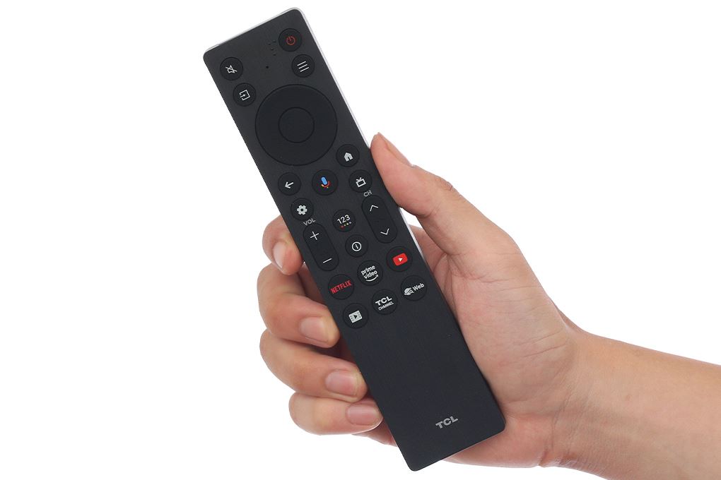 Google Tivi QLED TCL AI 4K 43 inch 43P7K Màu Đen