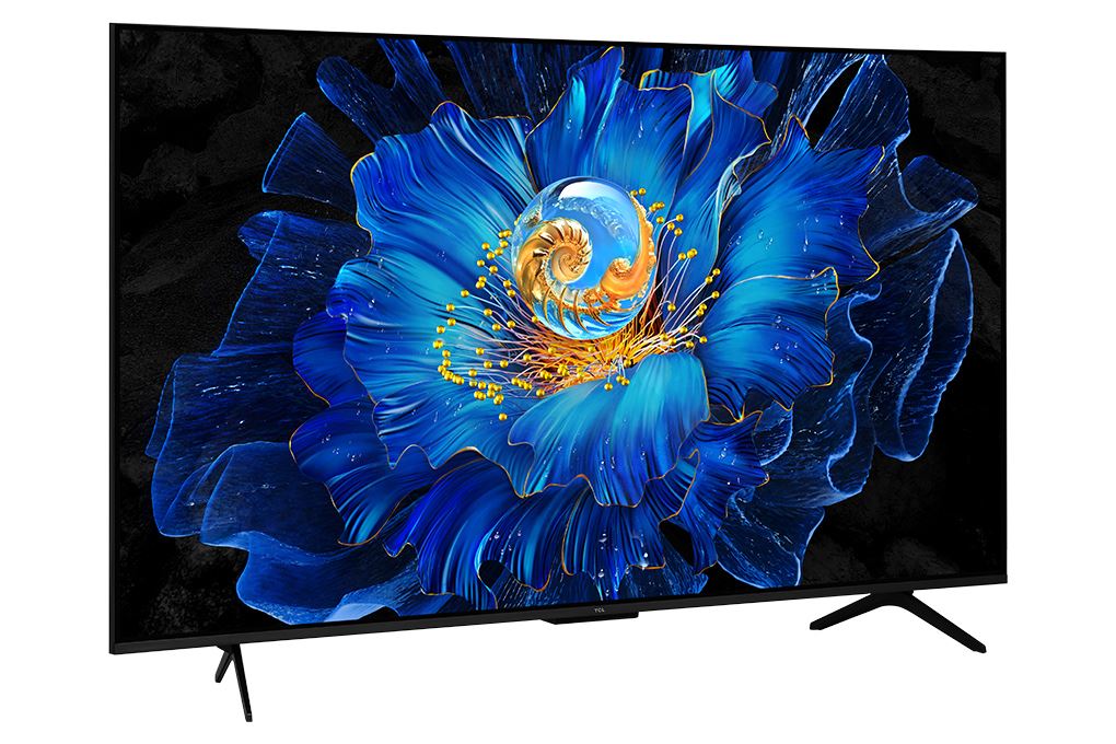 Google Tivi QD-Mini LED TCL AI 4K 55 inch 55C6KS Màu Đen
