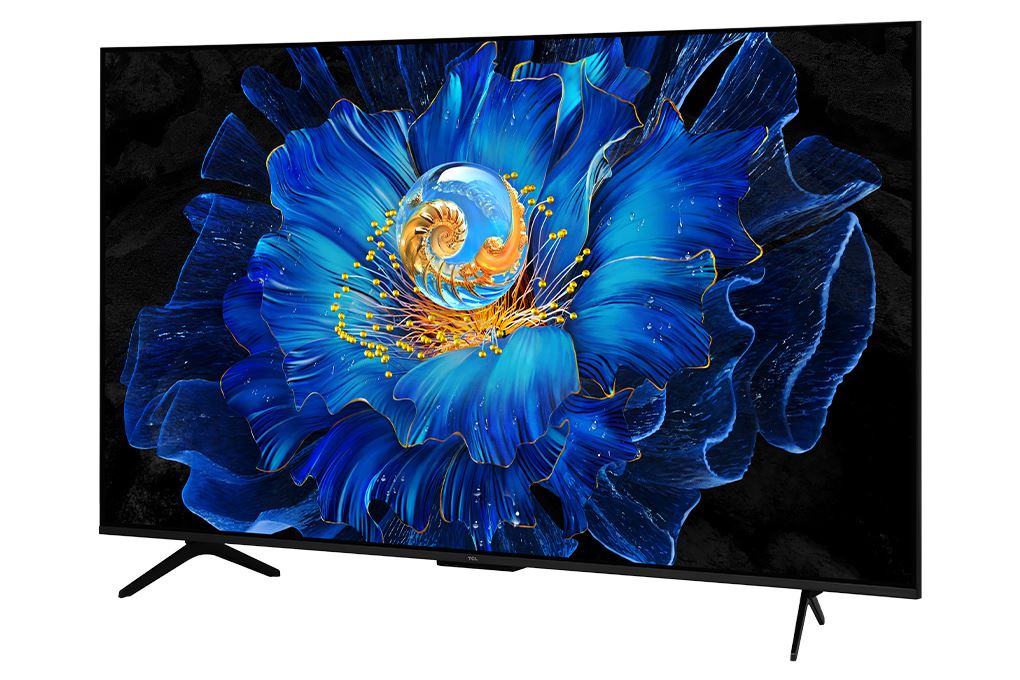 Google Tivi QD-Mini LED TCL AI 4K 55 inch 55C6KS Màu Đen