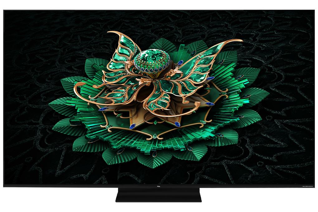 Google Tivi QD-Mini LED TCL AI 4K 65 inch 65C7K Màu Đen