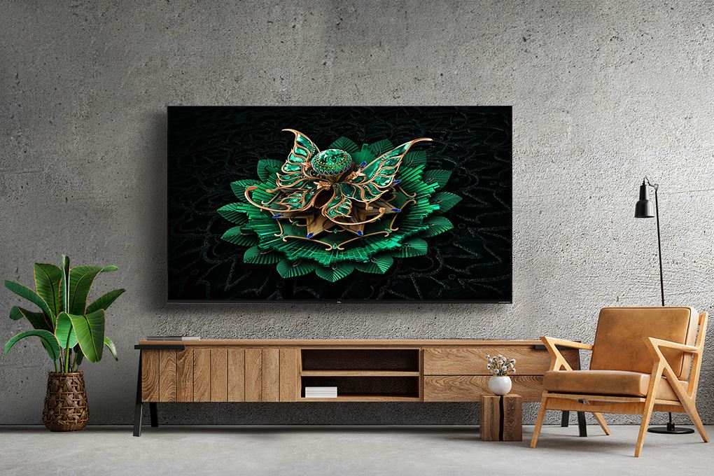 Google Tivi QD-Mini LED TCL AI 4K 65 inch 65C7K Màu Đen