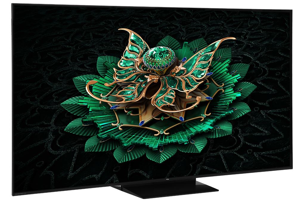 Google Tivi QD-Mini LED TCL AI 4K 65 inch 65C7K Màu Đen
