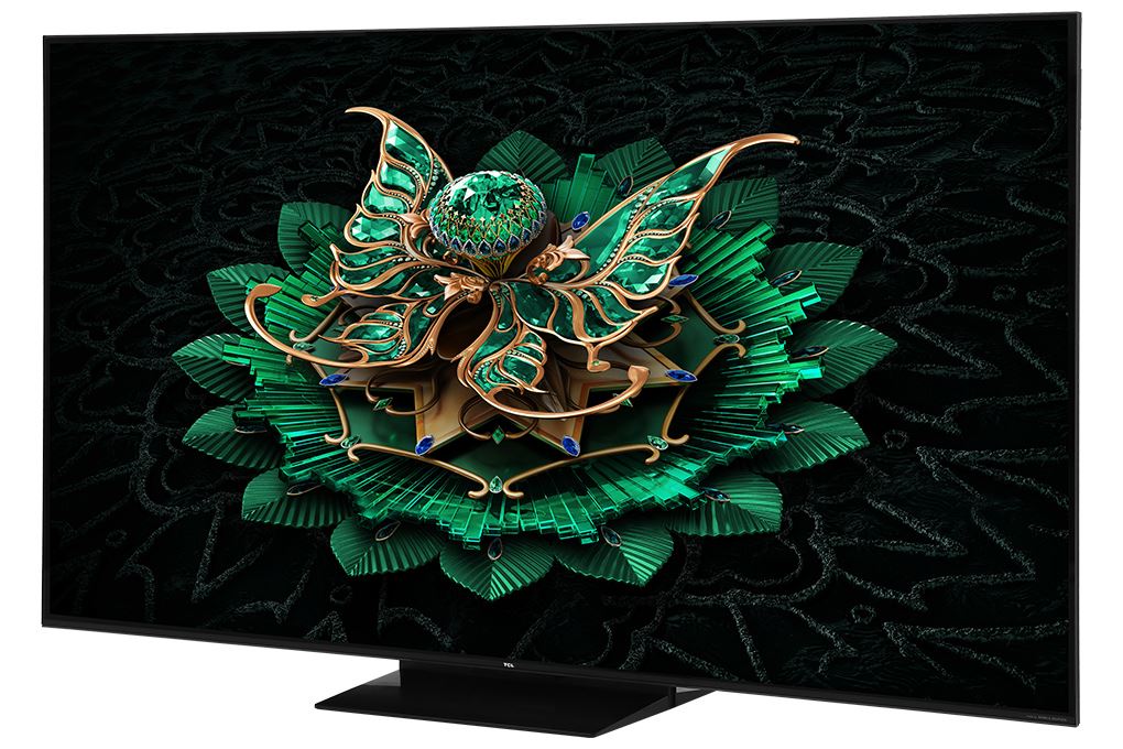 Google Tivi QD-Mini LED TCL AI 4K 65 inch 65C7K Màu Đen