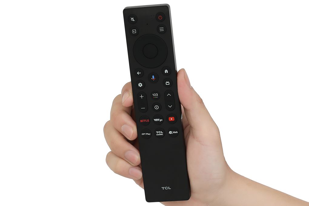 Google Tivi QD-Mini LED TCL AI 4K 65 inch 65C6KS Màu Đen