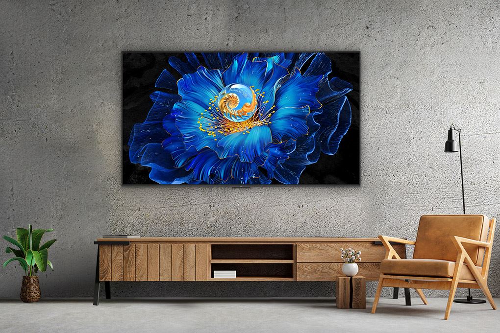 Google Tivi QD-Mini LED TCL AI 4K 65 inch 65C6KS Màu Đen