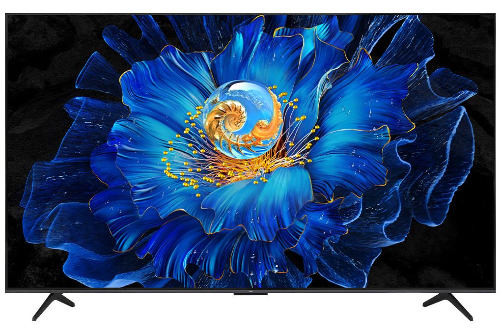 Google Tivi QD-Mini LED TCL AI 4K 75 inch 75C6KS Màu Đen