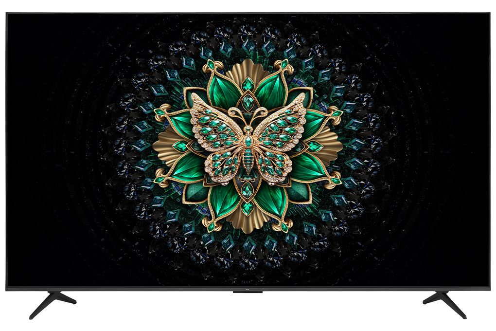 Google Tivi QD-Mini LED TCL AI 4K 85 inch 85C6K Màu Đen