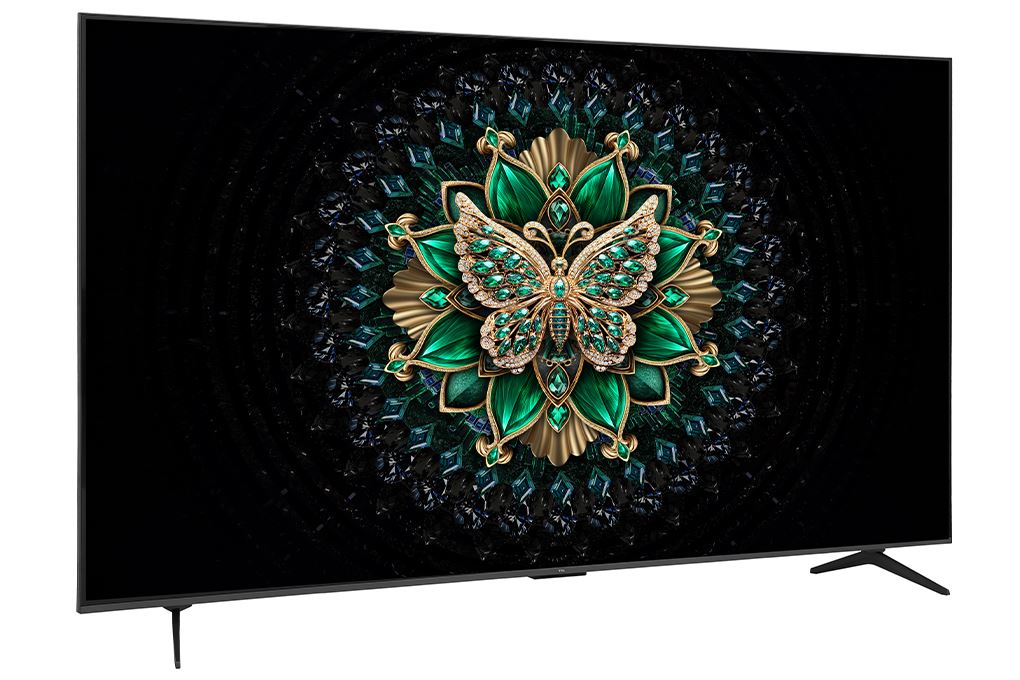 Google Tivi QD-Mini LED TCL AI 4K 85 inch 85C6K Màu Đen