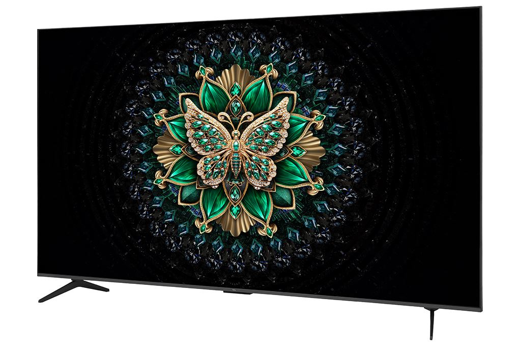 Google Tivi QD-Mini LED TCL AI 4K 85 inch 85C6K Màu Đen