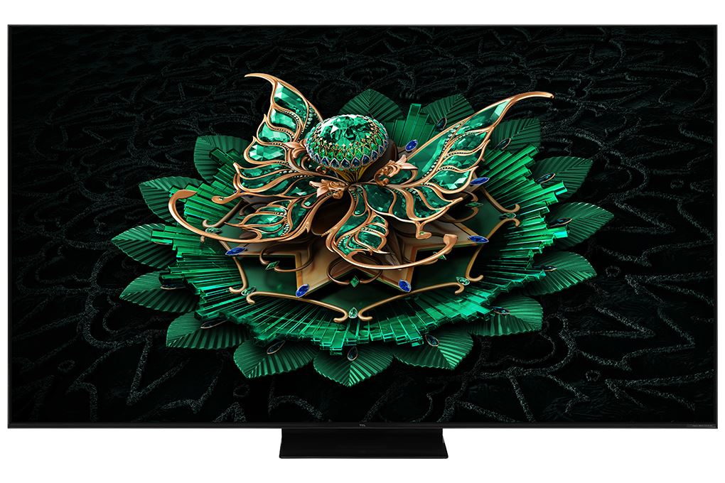 Google Tivi QD-Mini LED TCL AI 4K 75 inch 75C7K Màu Đen