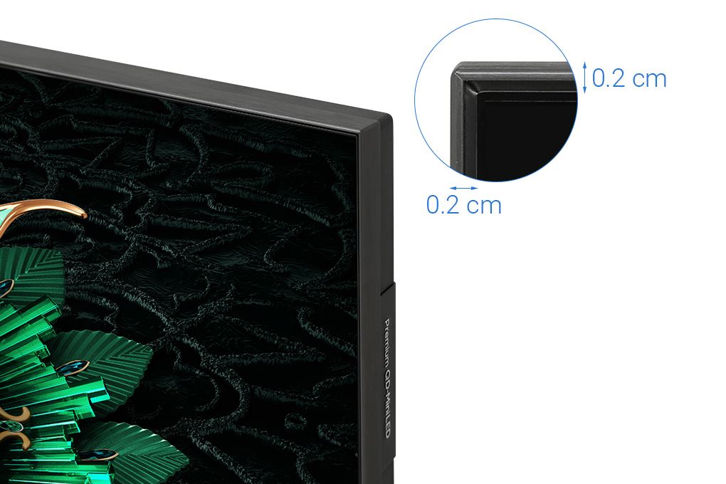 Google Tivi QD-Mini LED TCL AI 4K 75 inch 75C7K Màu Đen