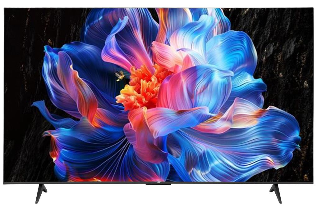Google Tivi TCL AI 4K 75 inch 75P69K Màu Đen