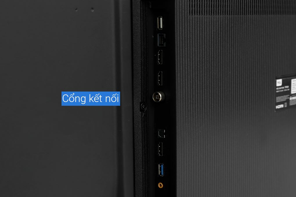 Google Tivi TCL AI 4K 75 inch 75P69K Màu Đen