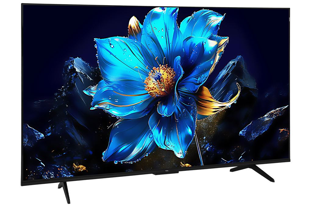 Google Tivi QLED TCL AI 4K 55 inch 55P7K Màu Đen