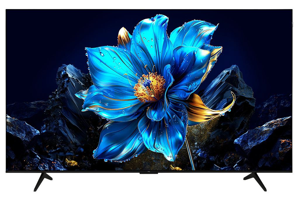 Google Tivi QLED TCL AI 4K 75 inch 75P7K Màu Đen