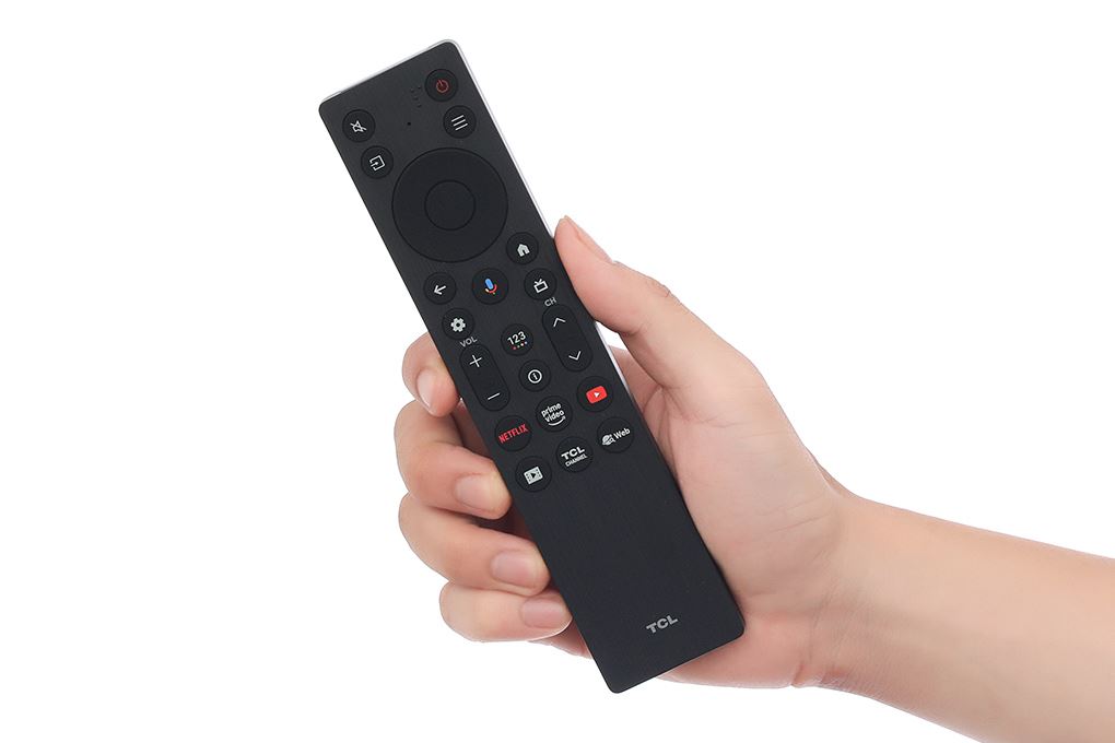 Google Tivi QLED TCL AI 4K 75 inch 75P7K Màu Đen