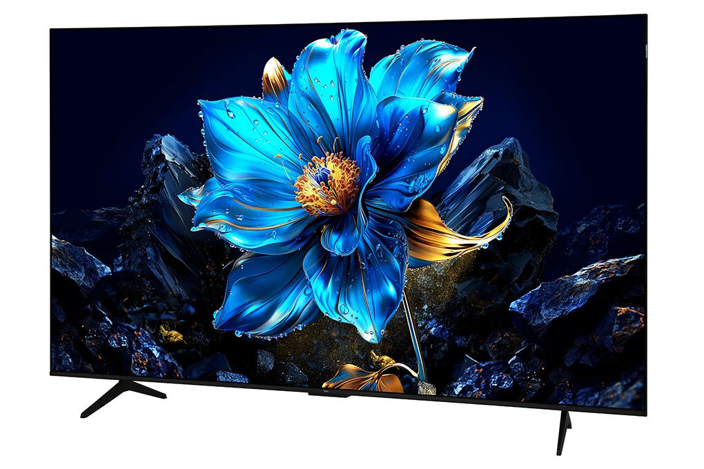 Google Tivi QLED TCL AI 4K 75 inch 75P7K Màu Đen