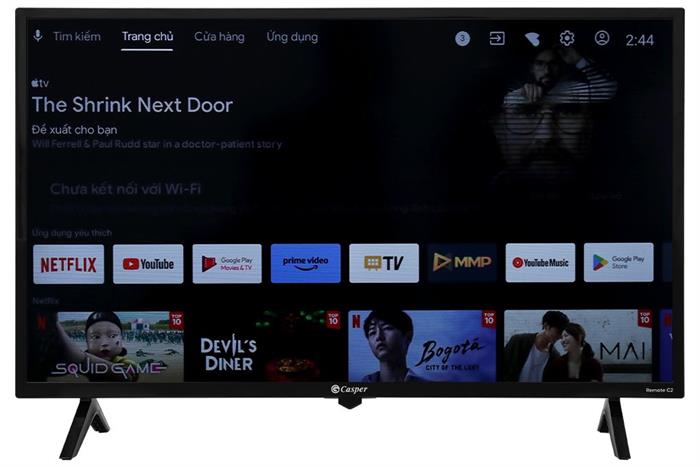 Android Tivi Casper 32 inch E32HAC110 Màu Đen