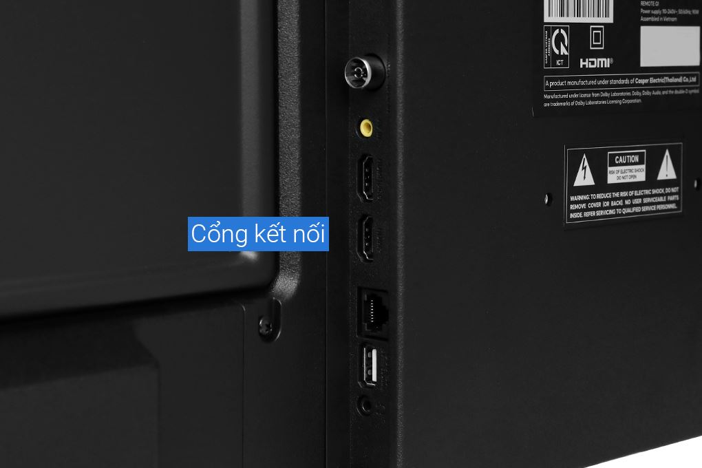 Google Tivi Casper FHD 43 inch 43FGK610 Màu Đen