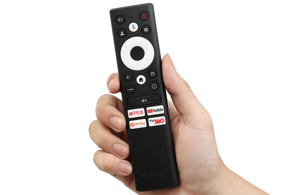 Google Tivi Casper 4K 55 inch D55UGC620 Màu Đen