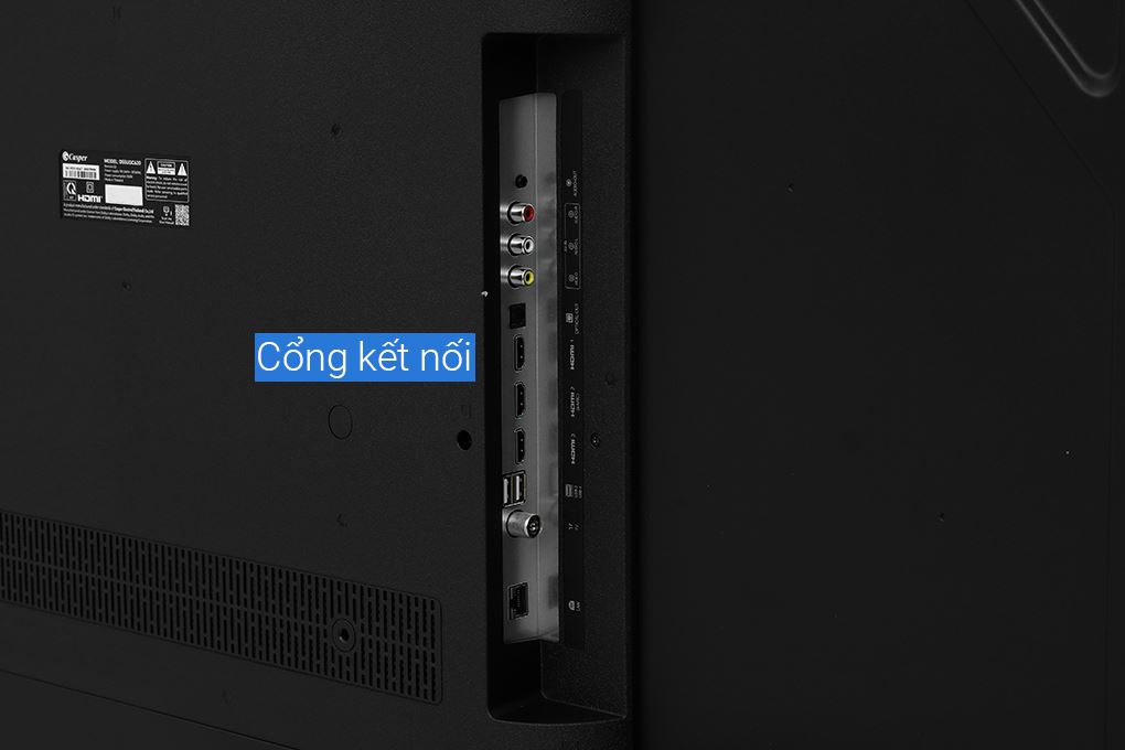 Google Tivi Casper 4K 55 inch D55UGC620 Màu Đen