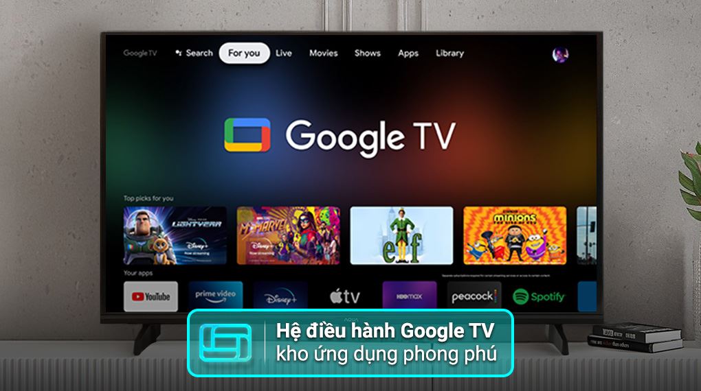 Google Tivi Aqua 32 inch AQT32K85FX - Hệ điều hành