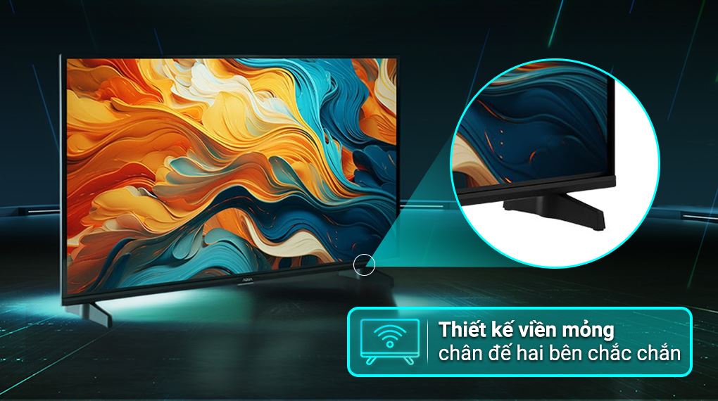 Google Tivi Aqua 32 inch AQT32K85FX - Thiết kế