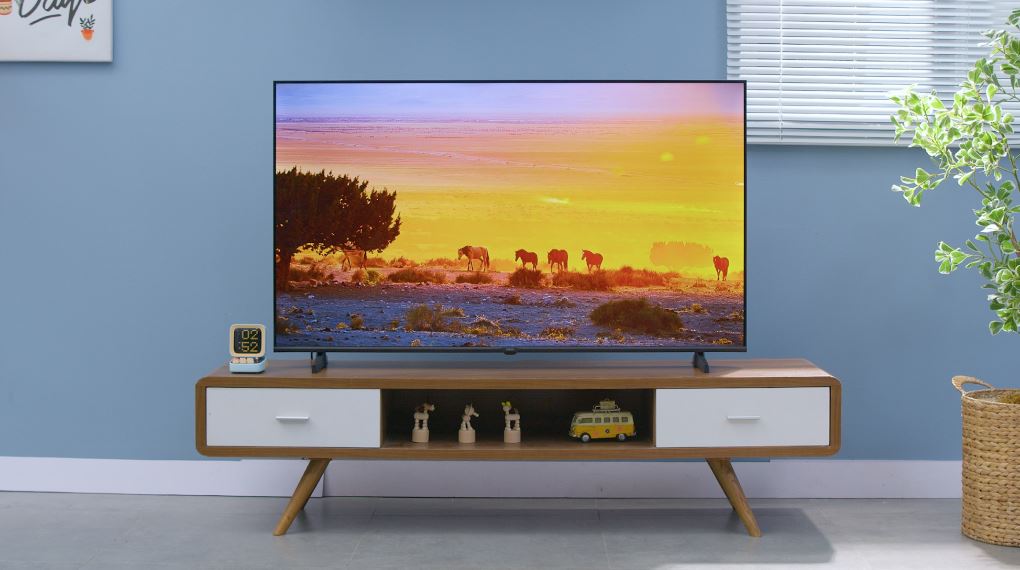 Google Tivi Aqua 4K 55 inch AQT55K85FUX - Thiết kế