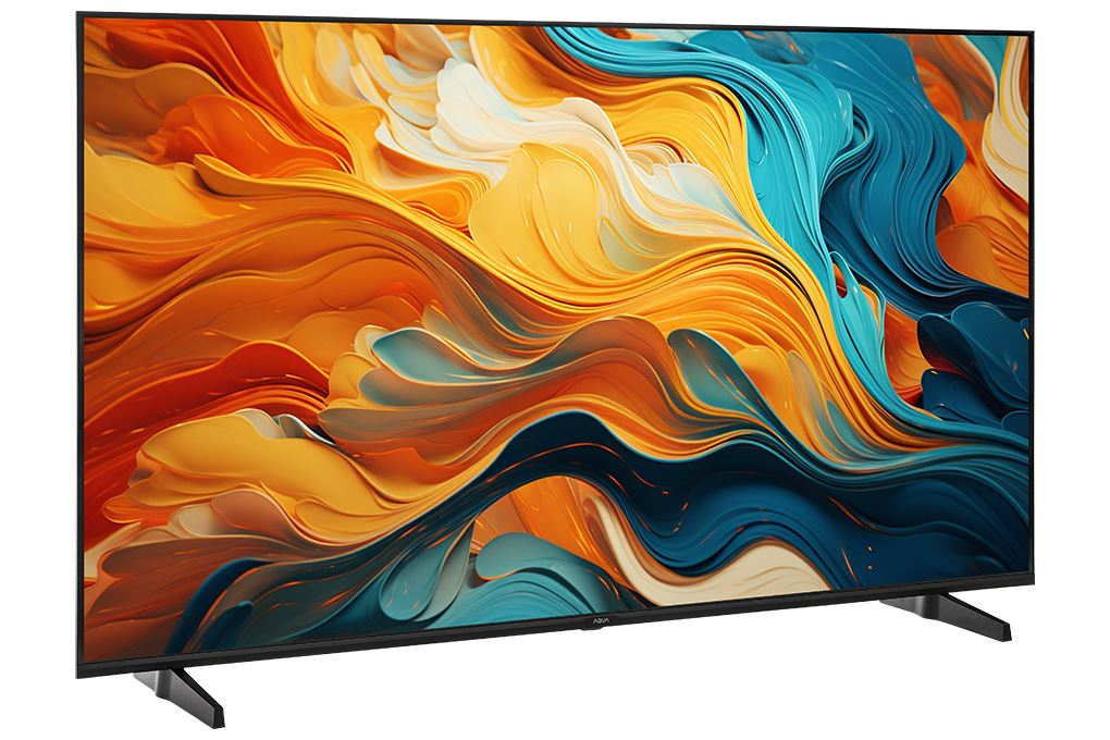 Google Tivi Aqua 4K 55 inch AQT55K85FUX Màu Đen