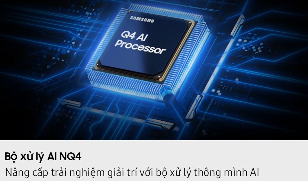 Smart Tivi QLED Samsung AI 4K 65 inch QA65Q7FA - Bộ xử lý