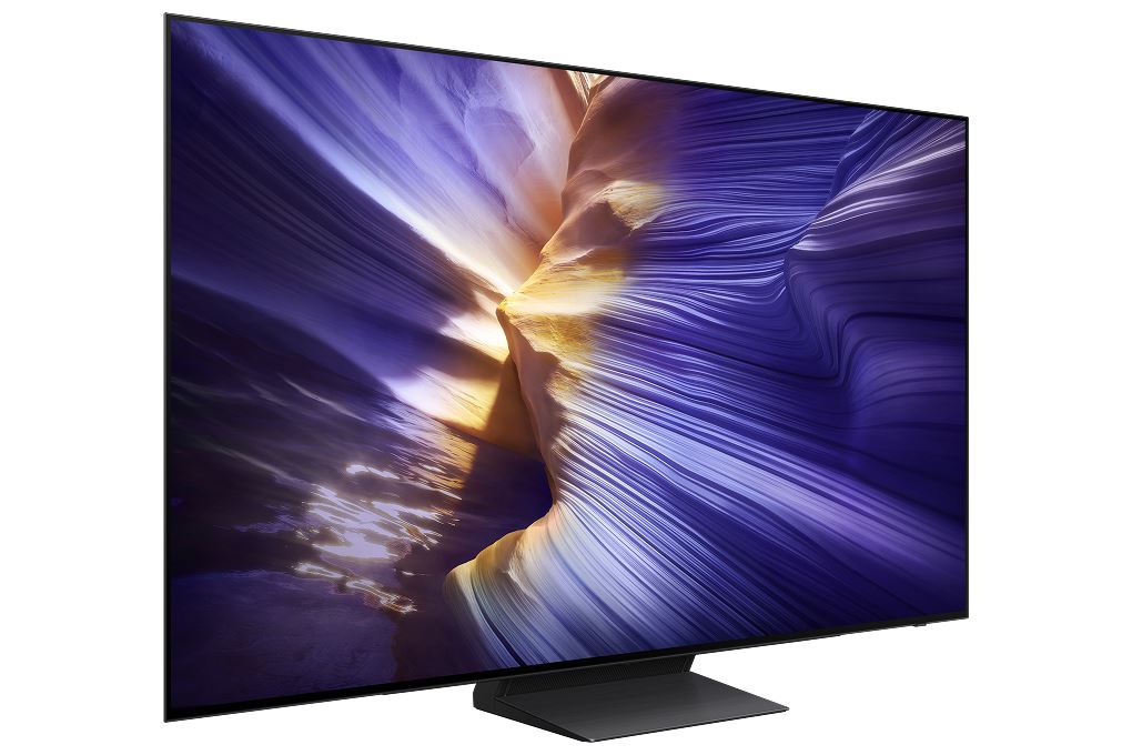 Smart Tivi OLED Samsung AI 4K 77 inch QA77S90F Màu Đen