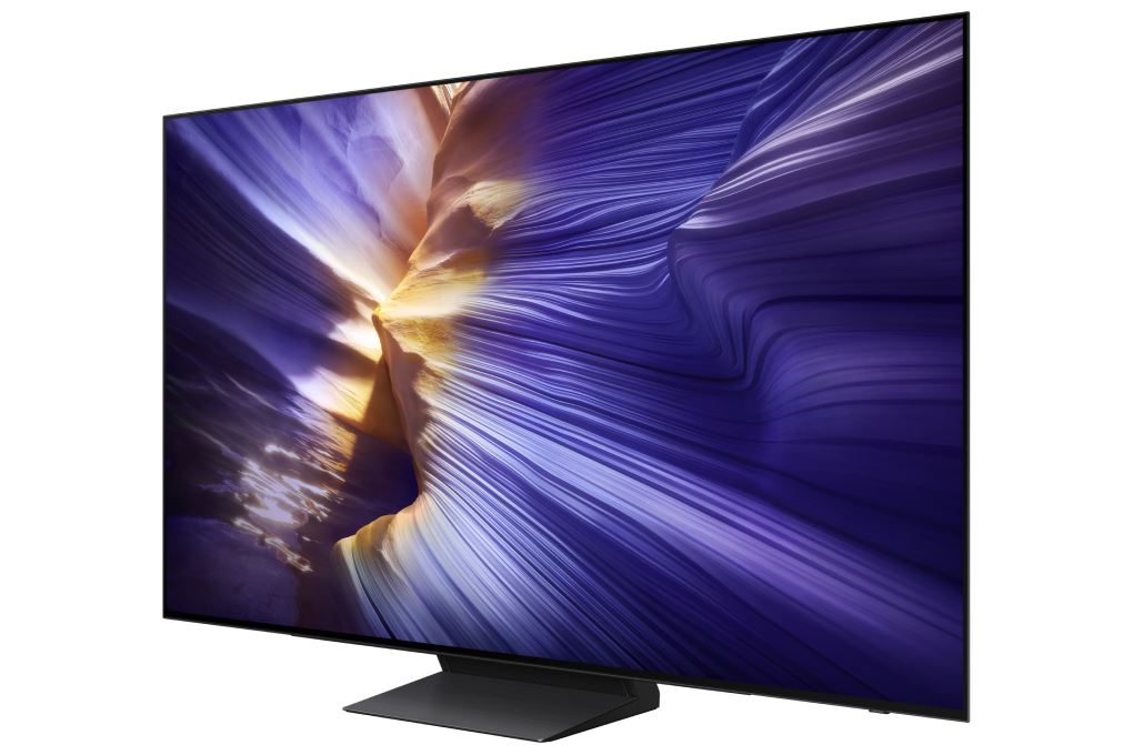 Smart Tivi OLED Samsung AI 4K 77 inch QA77S90F Màu Đen