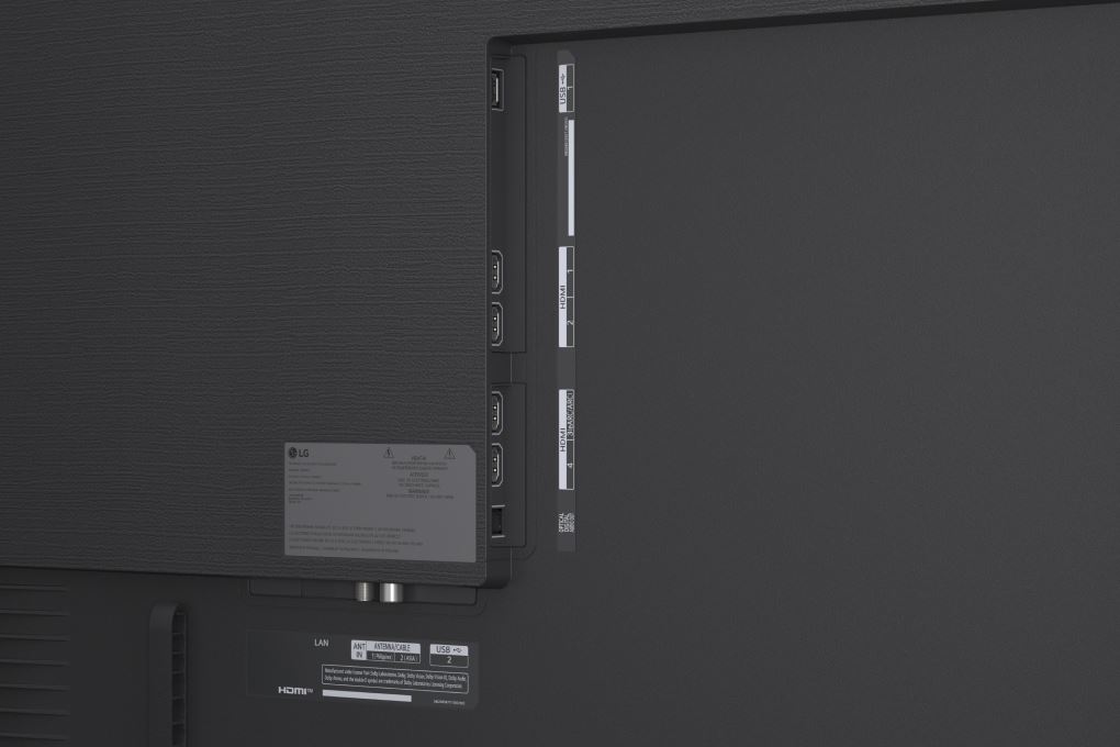 Smart Tivi QNED evo LG AI 4K 100 inch 100QNED86AS Màu Đen